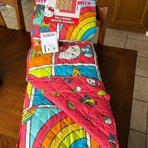 Hello Kitty Queen Roller Skate Quilt